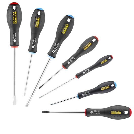 FatMax™ Set 7-teilig (Schlitz/Phillips/Pozidriv®)