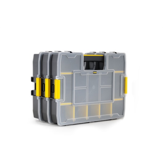 STANLEY® SORTMASTER® stapelbarer Organizer mit 14 Fächern