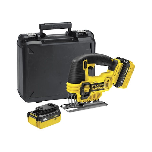 Akku-Pendelhub-Stichsäge (18V / 4,0Ah), 2 Akkus