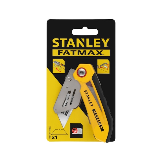 Klappmesser mit feststehender Klinge FatMax