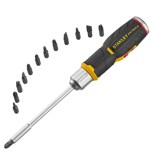 FATMAX® Pistolen-Ratschen-Set mit 12 Bits