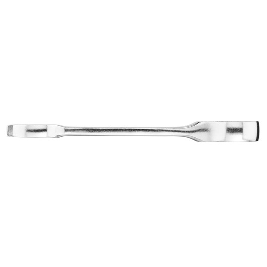 STANLEY FMMT13098-0 chrome flat pry bar, photographed from side on white background.